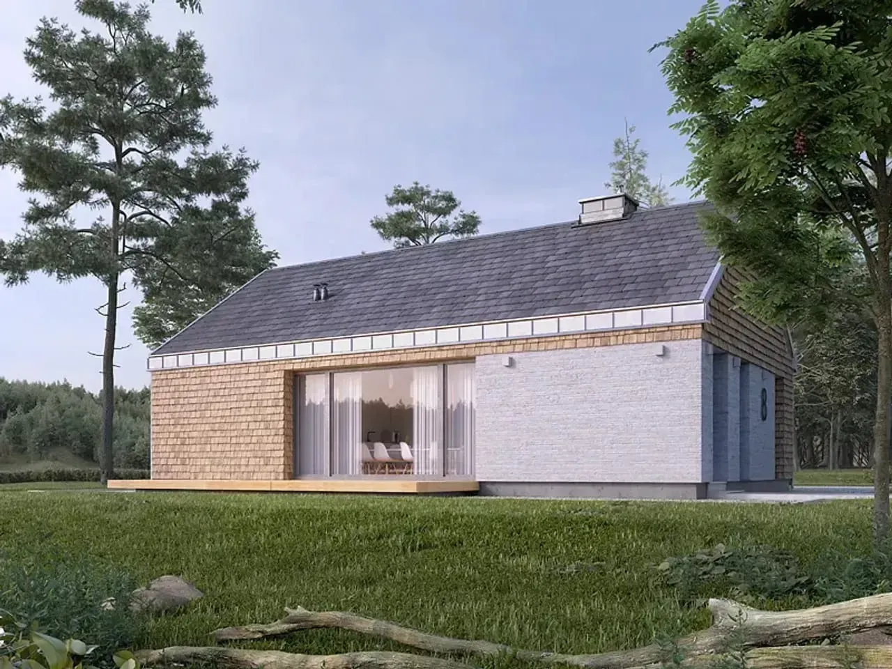 Dom nad malowniczym jeziorem 4