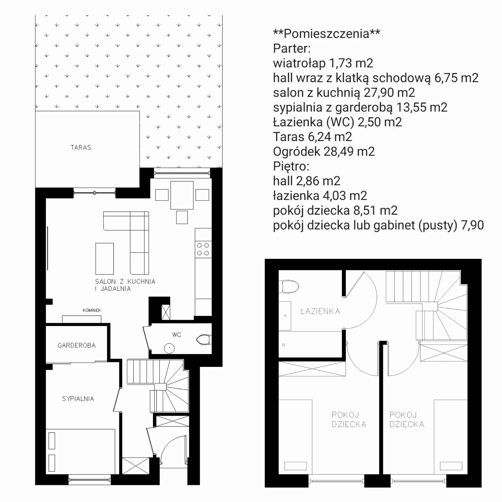 Piękne 2- poziomowe z ogródkiem 16