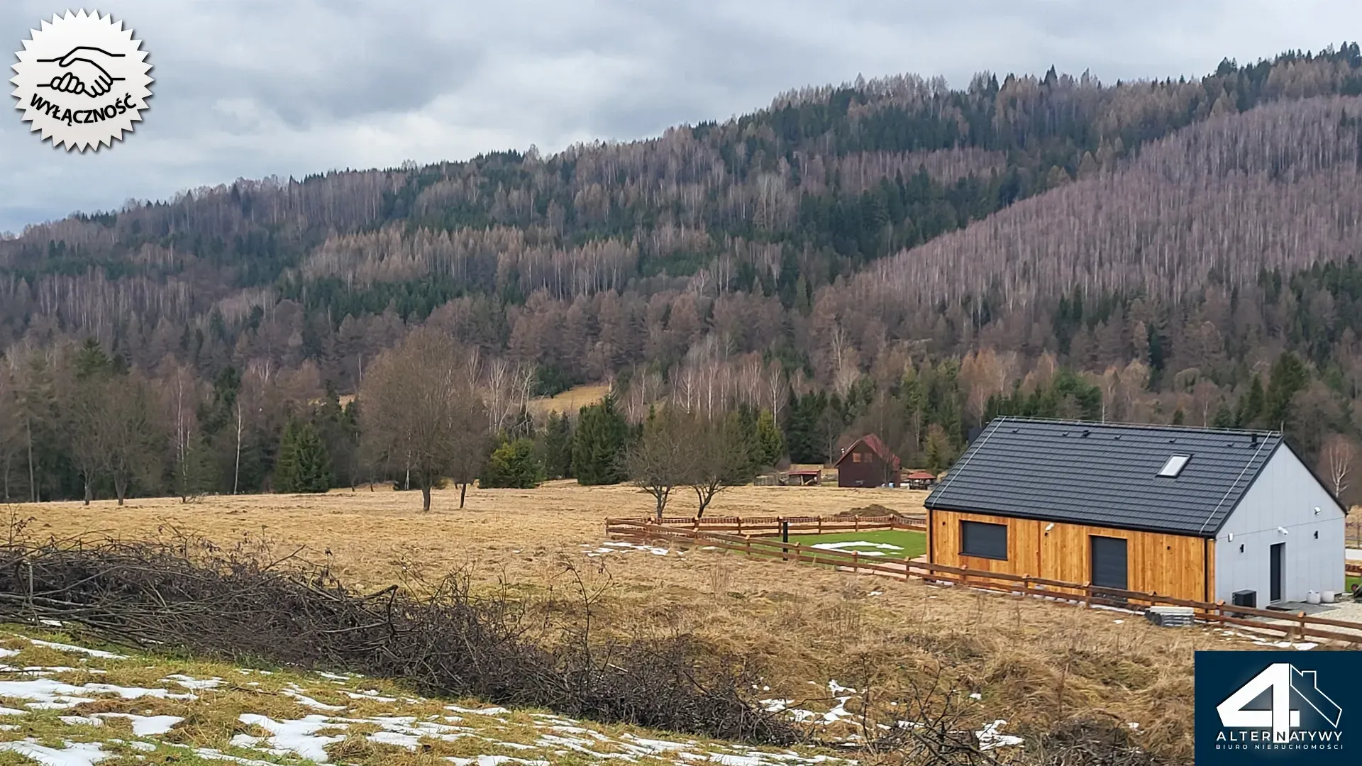 Działka budowlana w górach,  na odludziu 2