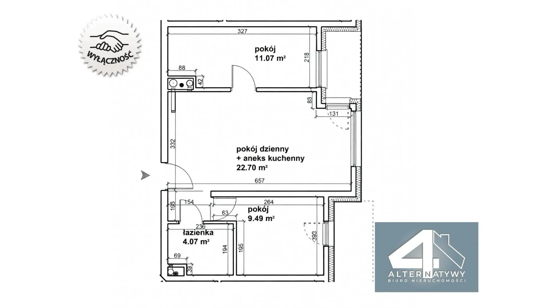 3-pok./ I Piętro /Apartamentowiec| City Park 17