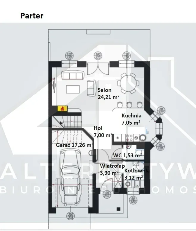 Bez Prowizji! Rybna, Dom, 5 pokoi, klima, ogród! 18