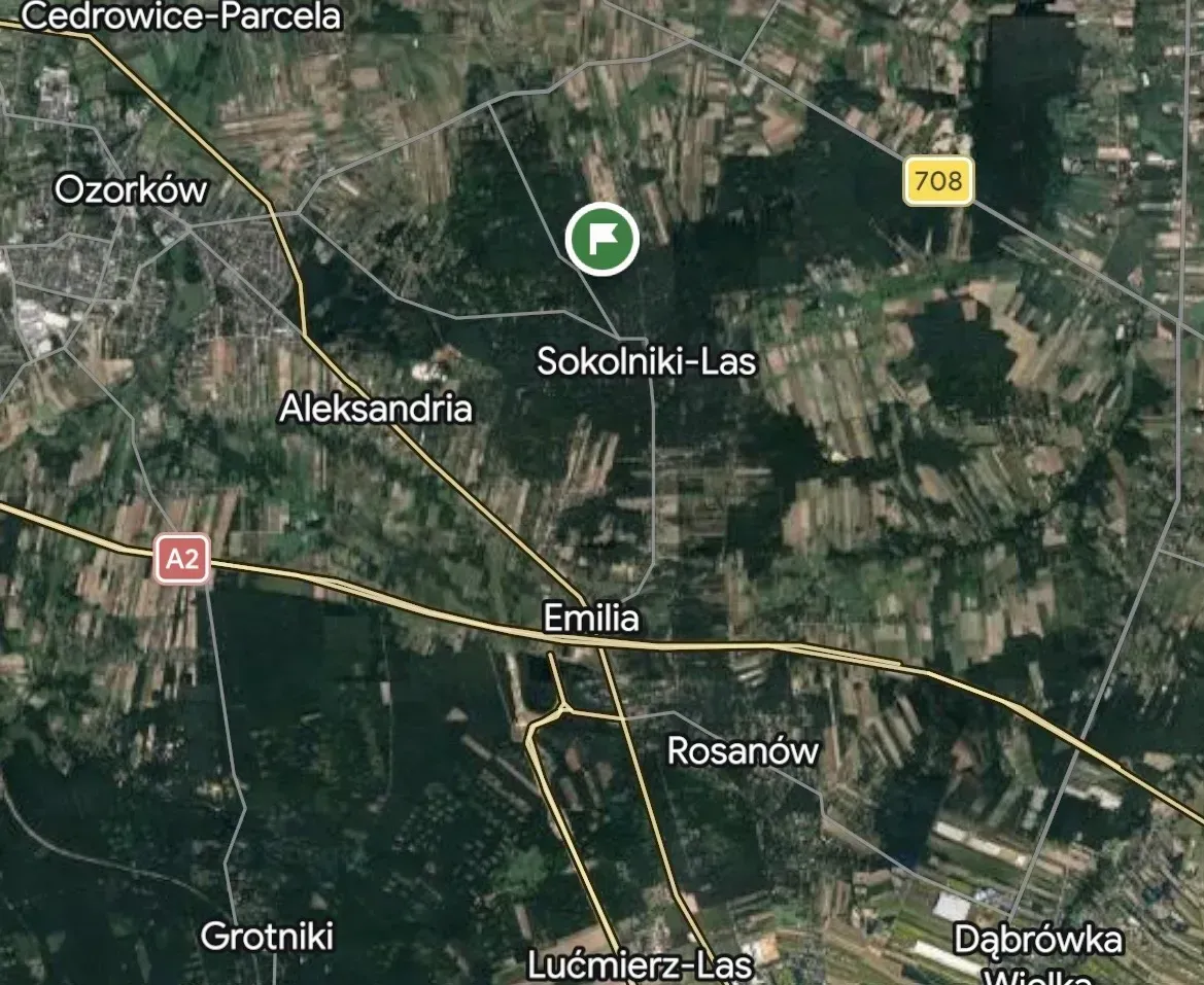 Działka w leśnym zaciszu Sokolnik 1680 m2 7