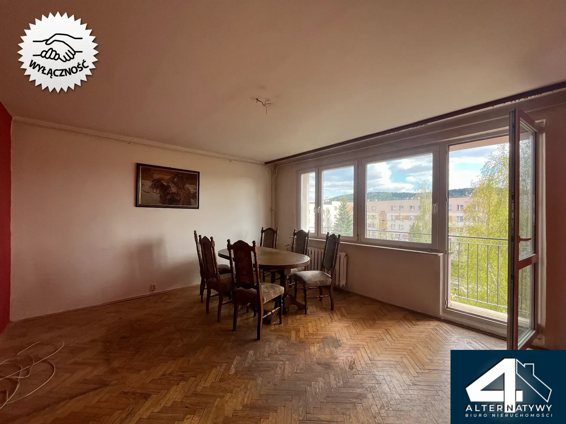 Przestronne 3 pokoje z dużym balkonem 59,32 m² 2