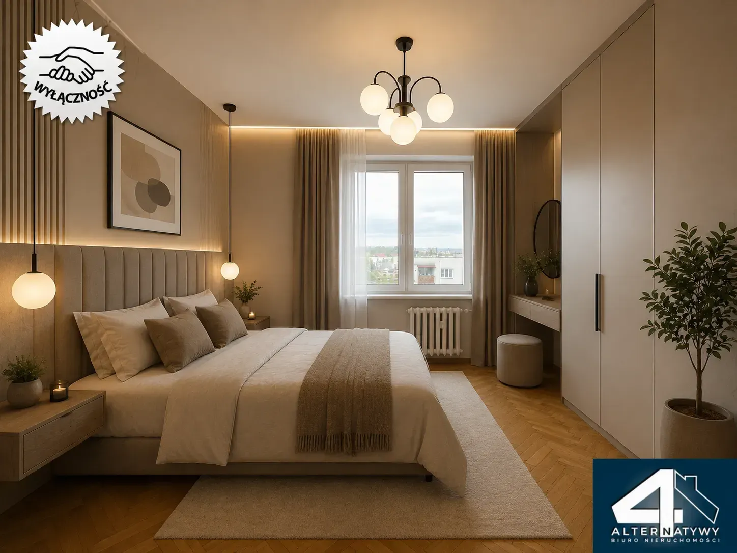 Przestronne 3 pokoje z dużym balkonem 59,32 m² 4