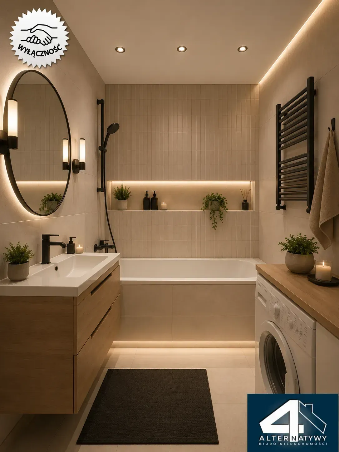 Przestronne 3 pokoje z dużym balkonem 59,32 m² 9