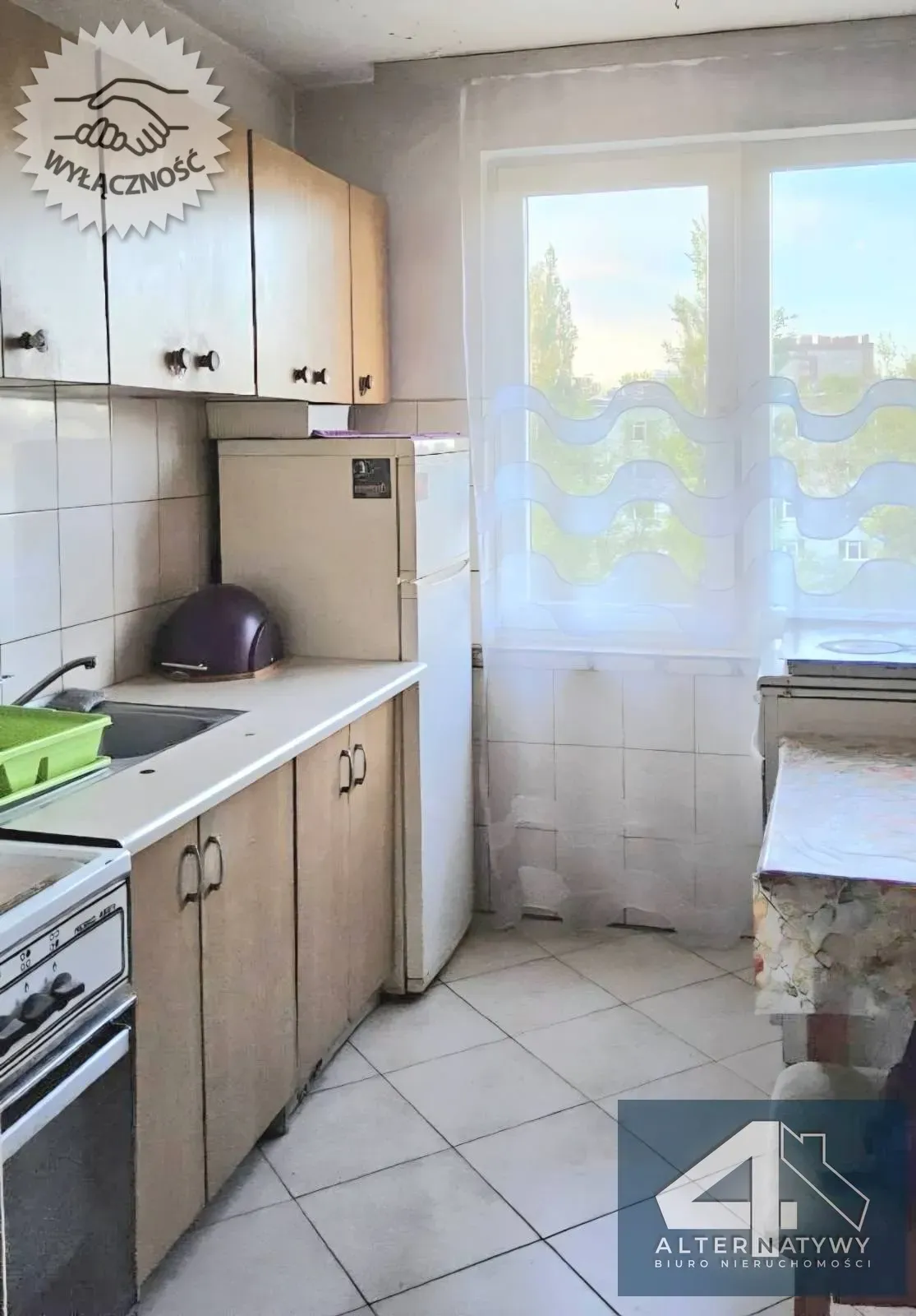 2 pokoje, jasna kuchnia os. Kościuszkowskie, 39m 4