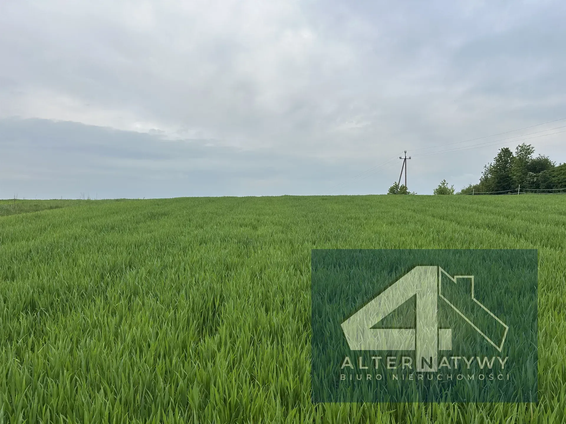Działka budowlana, druga linia zabudowy, 1059 m² 4
