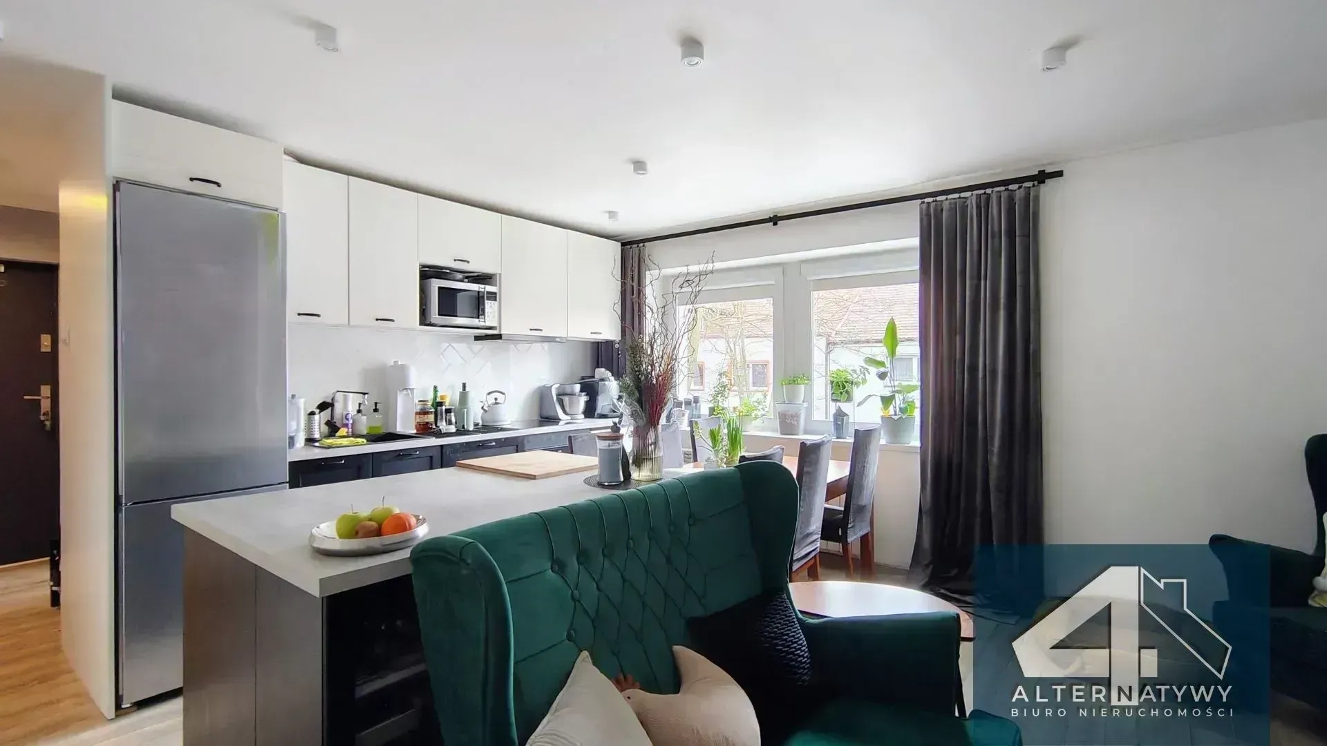 67 m² | Salon z Aneksem + 2 sypialnie | Centrum 2