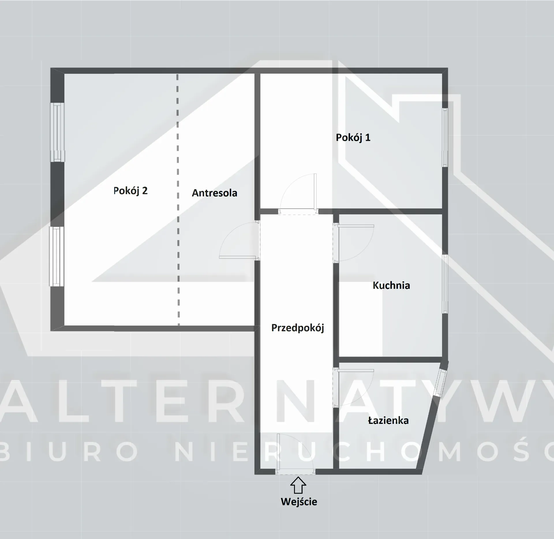 56 m² + antresola | Centrum | Duży potencjał 8