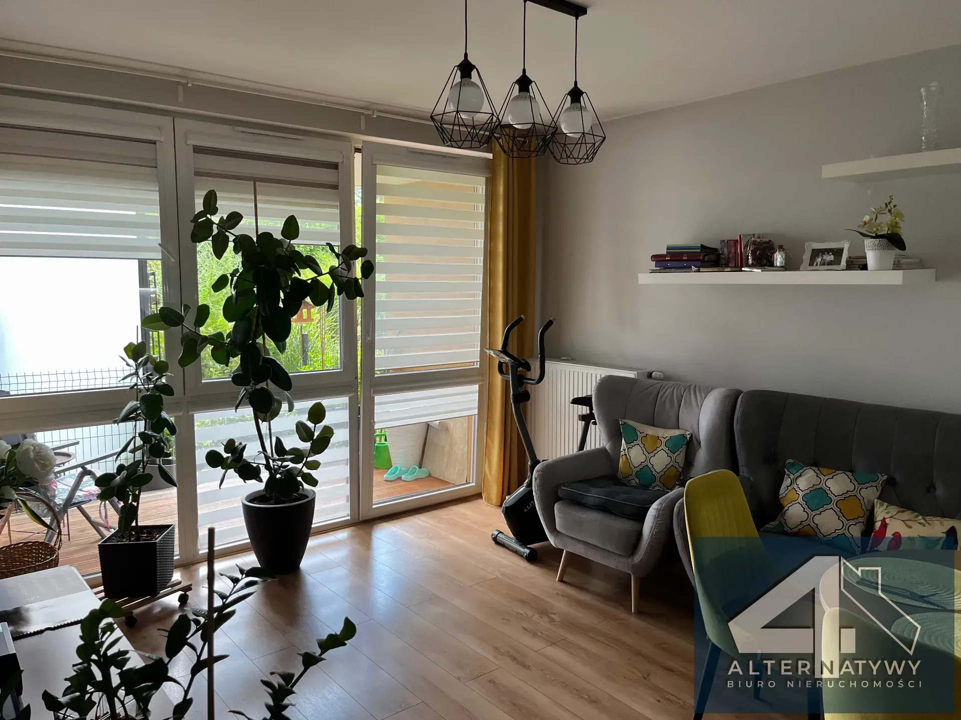 2 pokoje z aneksem+ogródek, Ruczaj, 41m 3