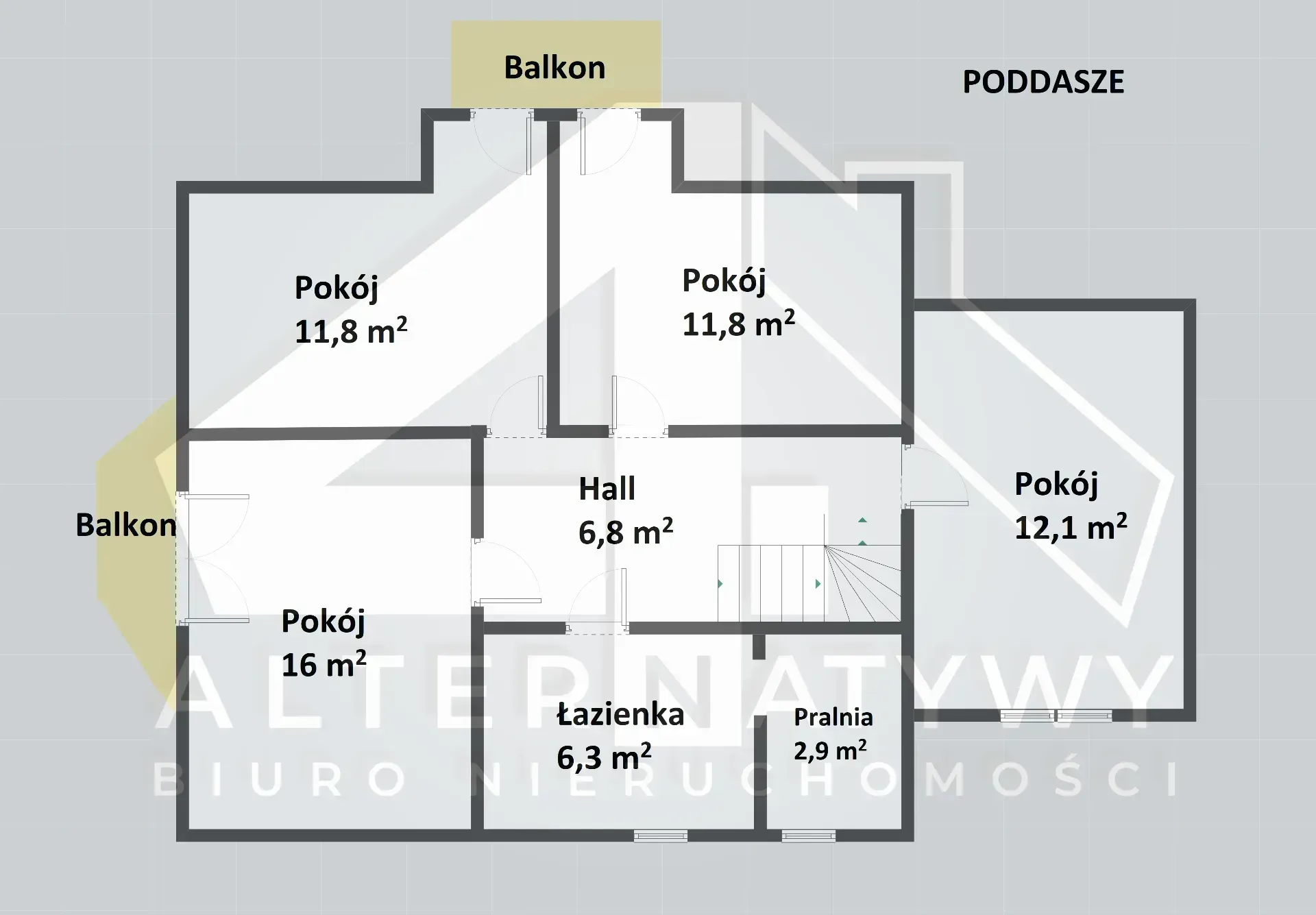 Dom z garażem i 6 pokojami 32