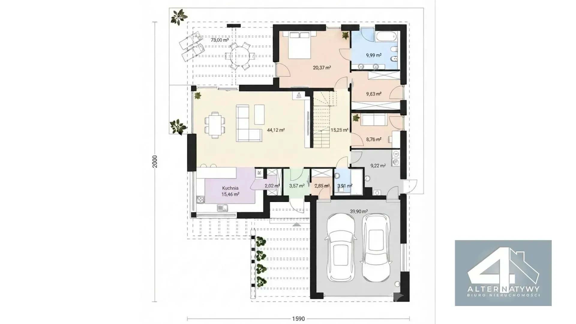 Luksusowy duży Dom blisko Lasu 219m² 28