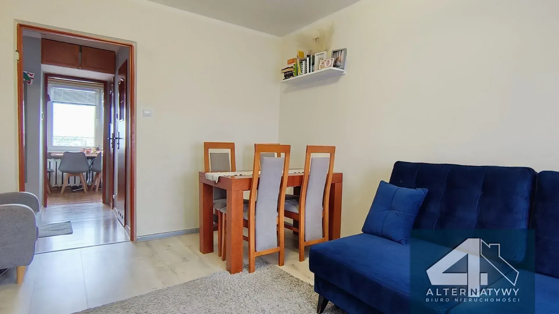 Mieszkanie z widokami, 48m2, 3 pokoje, rozkładowe 3