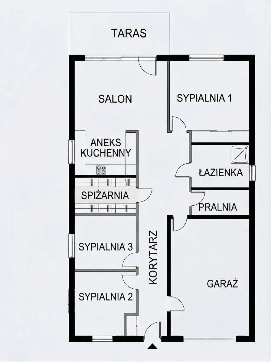 Wyjątkowy bliźniak 131 m² z dwoma garażami 25