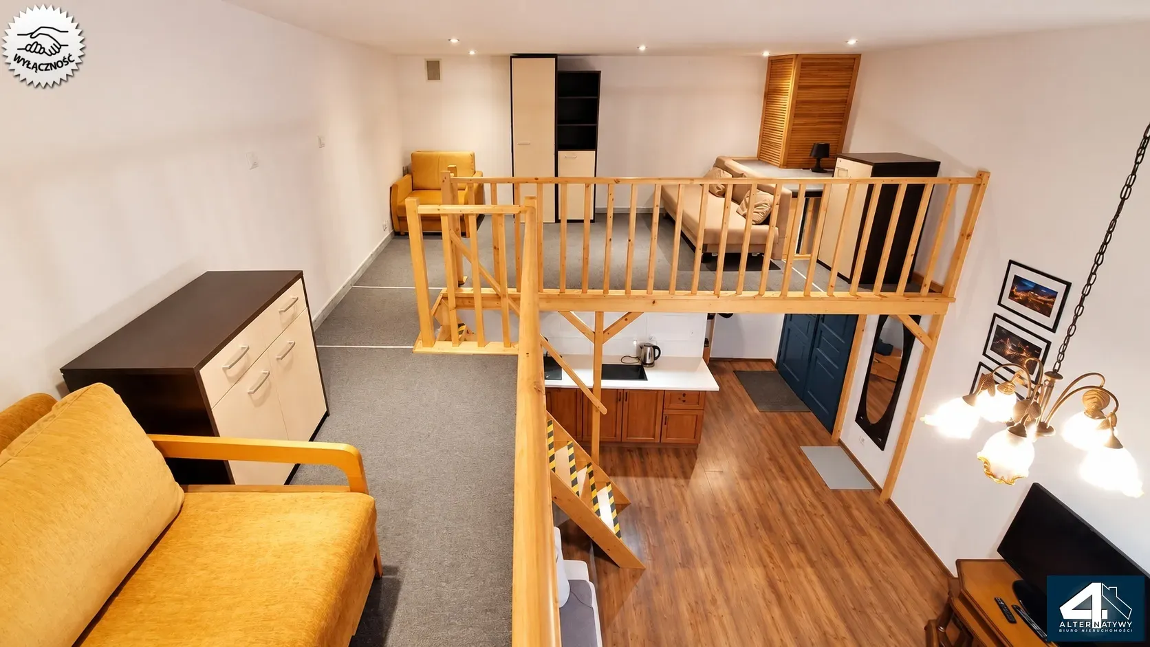 Kraków, Stare Miasto, 33 m², 2 antresole! 5