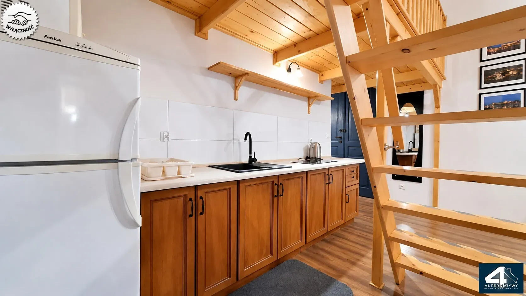 Kraków, Stare Miasto, 33 m², 2 antresole! 7